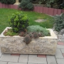 Zahradní koryto BOHOUŠ - truhlík - umělý kámen - pískovec