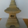 Japonská lampa - umělý kámen - pískovec