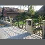 Kovaný plot - Třtěnice - umělý kámen - pískovec
