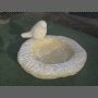 Ptáček - umělý kámen (pískovec)