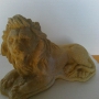 Lev - umělý kámen - pískovec