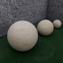 Koule trio - umělý kámen - pískovec