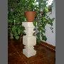 Podstavec pod kytky - velký výška 650 mm - umělý kámen - pískovec