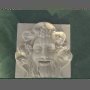 Reliéf Dionýsos - bůh vína - umělý kámen - pískovec