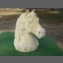 Hlava koně - umělý kámen - pískovec