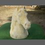 Hlava koně - umělý kámen - pískovec